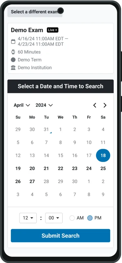 Meazure Learning responsive layout on a phone